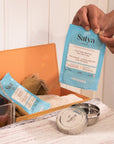 Refill your Satya Steel with our Refill Pouches.
