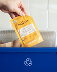 Satya pouches are recyclable