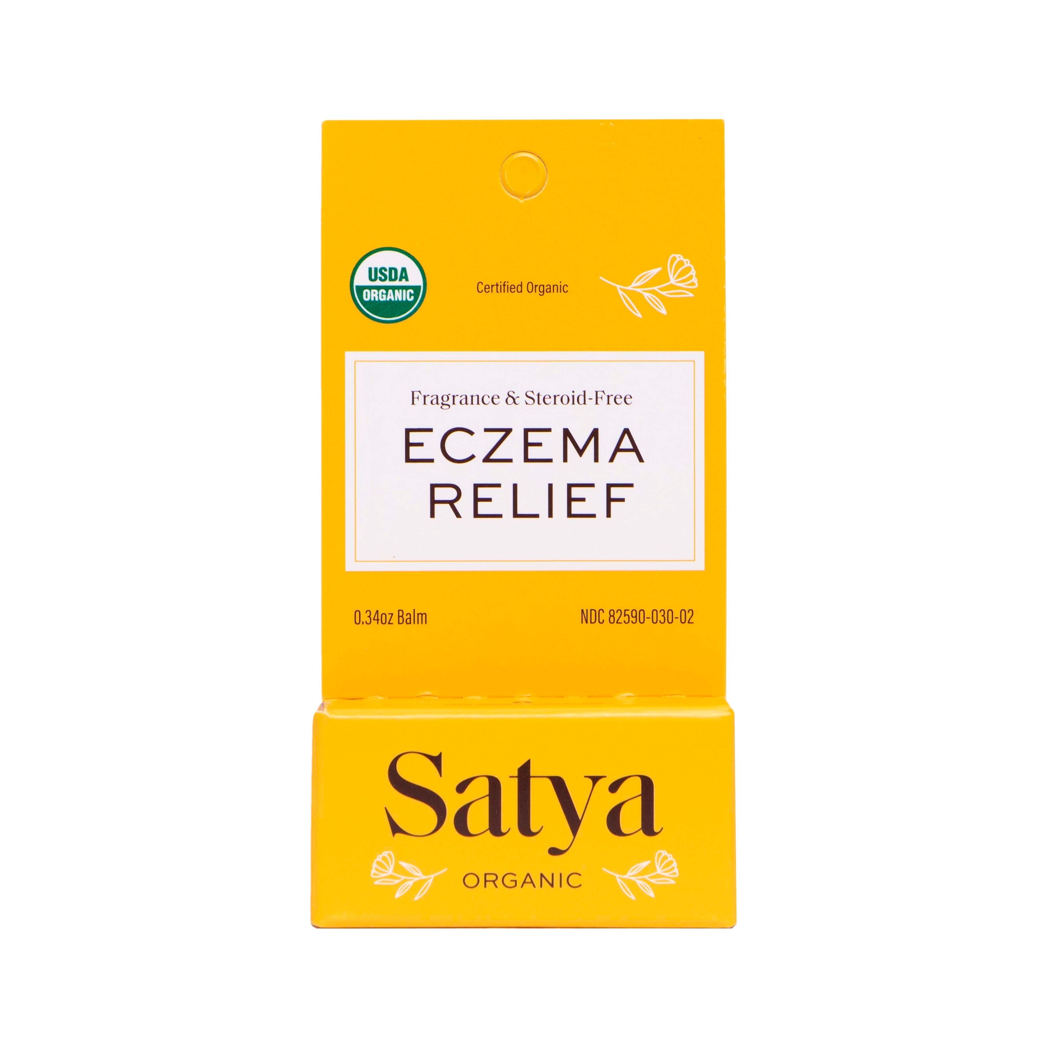 Satya Eczema Relief balm, 0.34oz tin