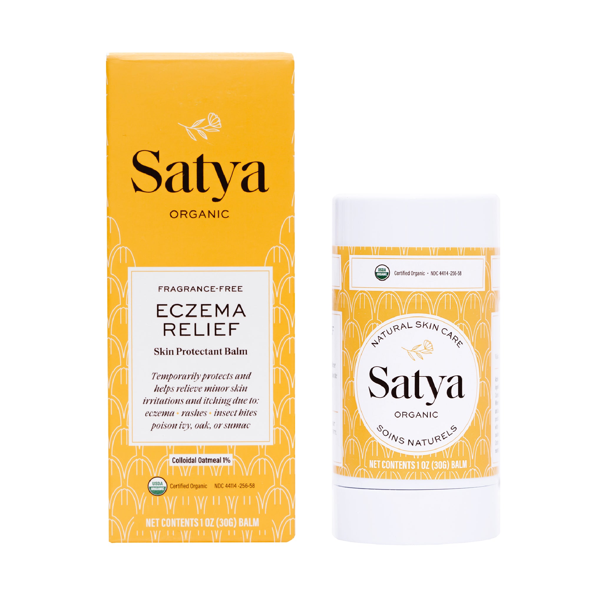 Fragrance free. Eczema Relief. Relieves itching and skin irritations.